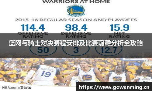 篮网与骑士对决赛程安排及比赛前瞻分析全攻略